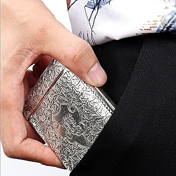 アンティーク　象眼細工　24K & Silver  シガレットケース　日本製 アンティーク 象眼細工 24K & Silver シガレットケース 日本製