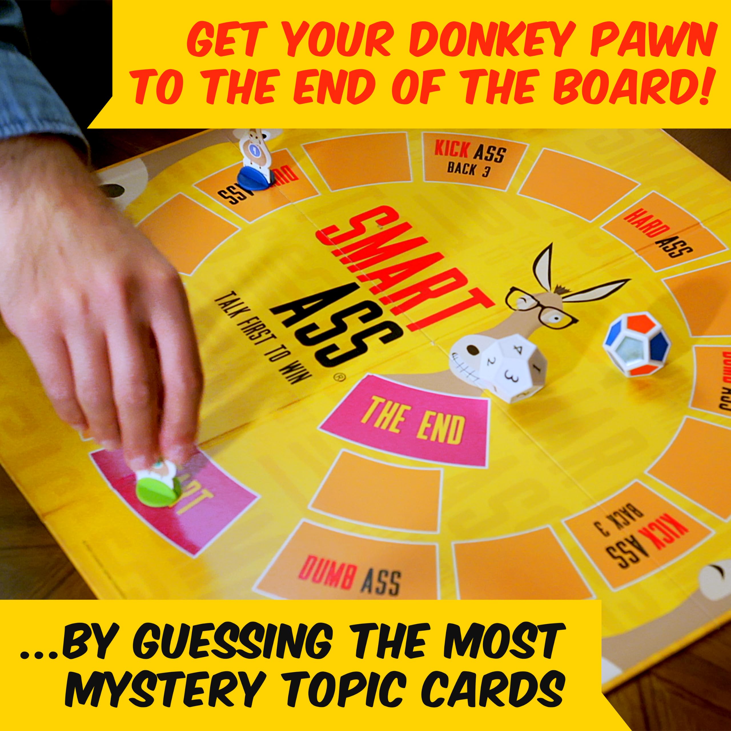 University Games Smart Ass Box-01360 Board Game