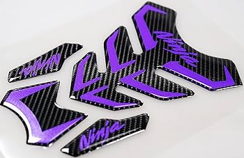 Amazon.com: REVSOSTAR 5D Real Carbon Fiber, Motorcycle Decal