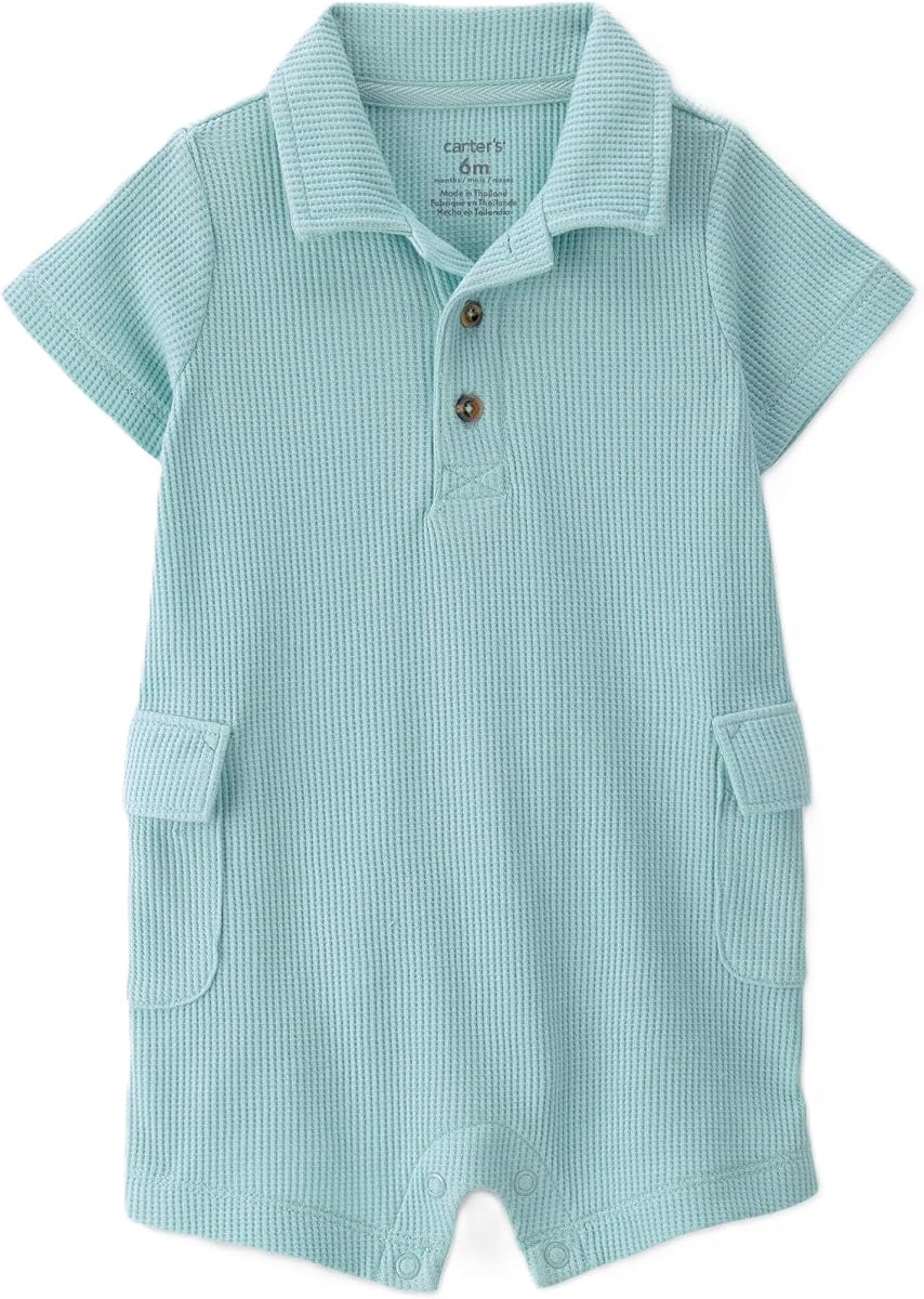 Carter's Baby Boys' One Piece Short Sleeve Romper