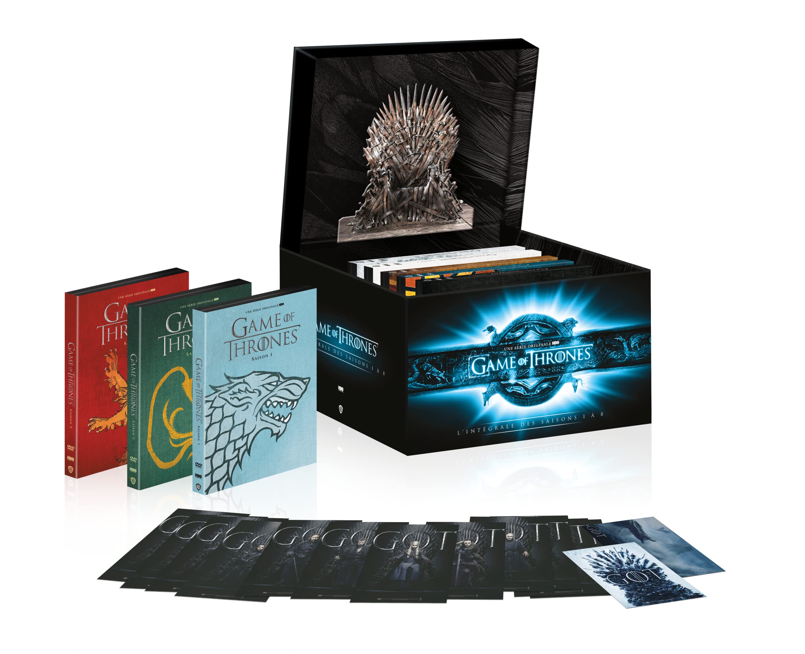 Game of Thrones (Le Trône de Fer) - L'intégrale des saisons 1 à 8 [Francia] [DVD]