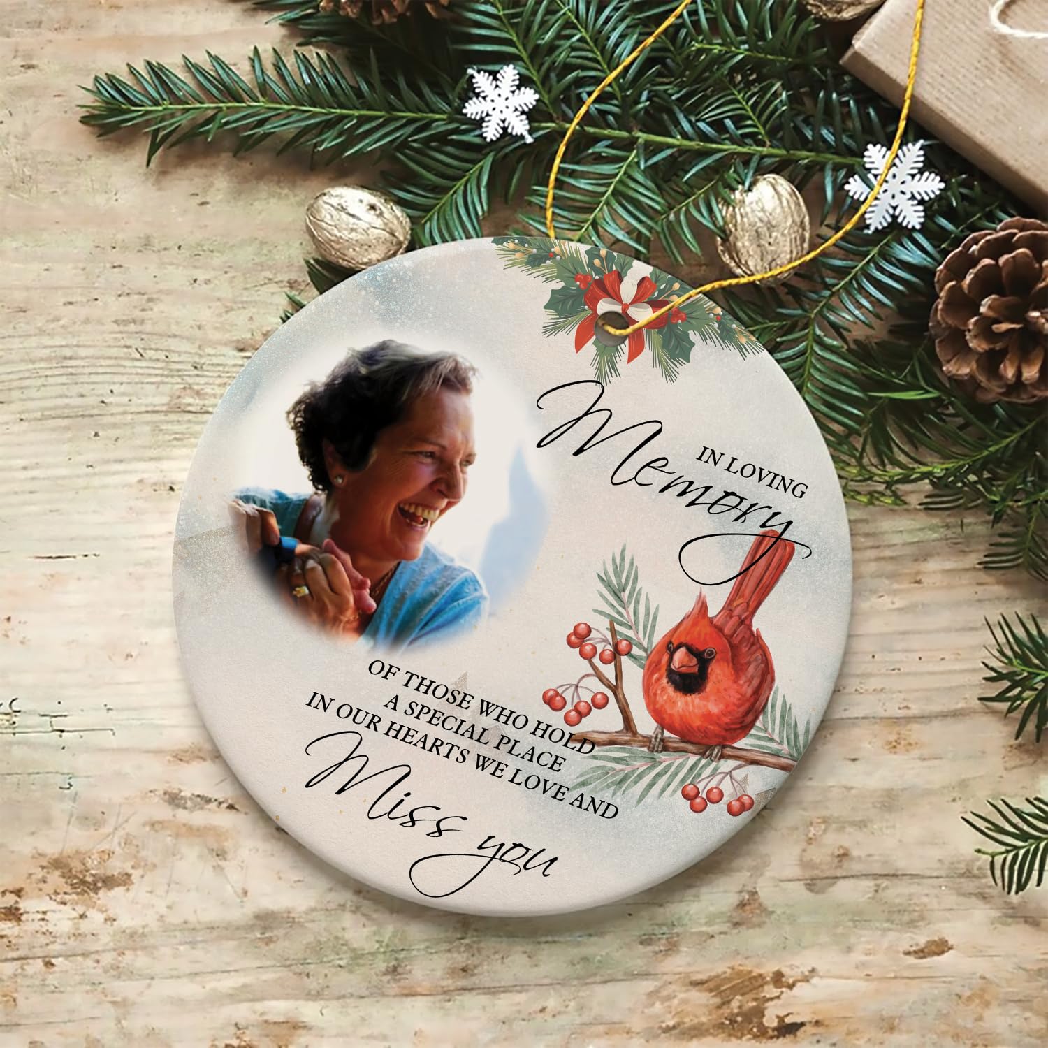Family Love Knows No Distance Christmas States Design, Personalized