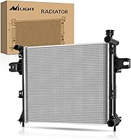 Vista 8 de Nilight Radiador para Jeep Patriot Compass 2007 2008 2009 2010 2011 2012 2013 2014 2015 2016 2017, Dodge Caliber 2007-2012, Avenger 2008-2014