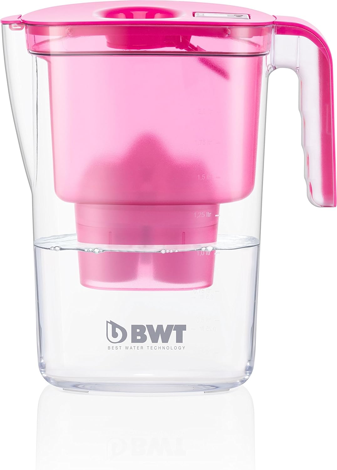 BWT Vida Water Filter Jug, Plastic, Pink, 2.6 Litre Amazon.ca Tools