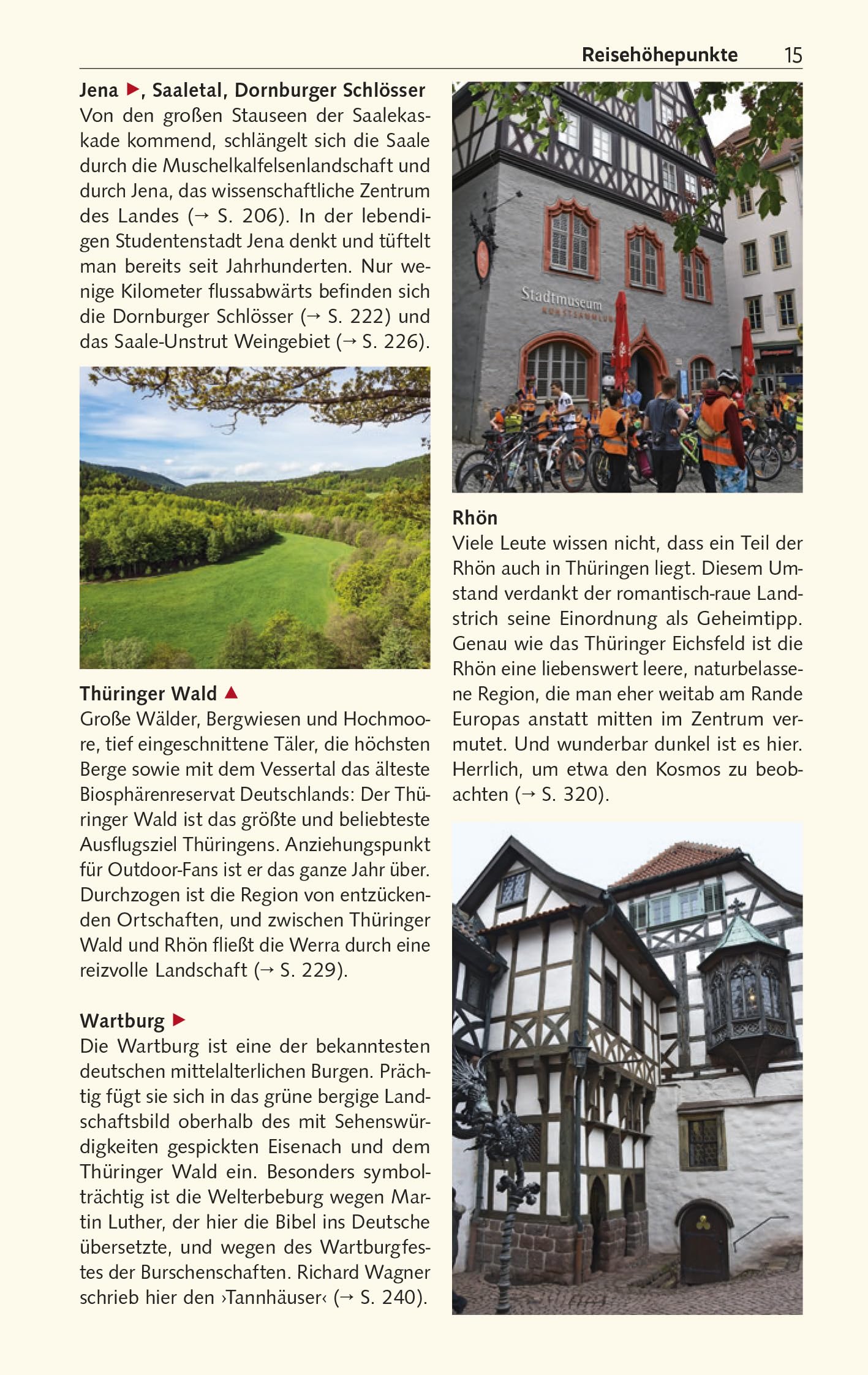 TRESCHER Reiseführer Thüringen: Erfurt, Weimar, Jena, Gotha, Eichsfeld, Thüringer Wald, Werratal, Vogtland und Saaletal
