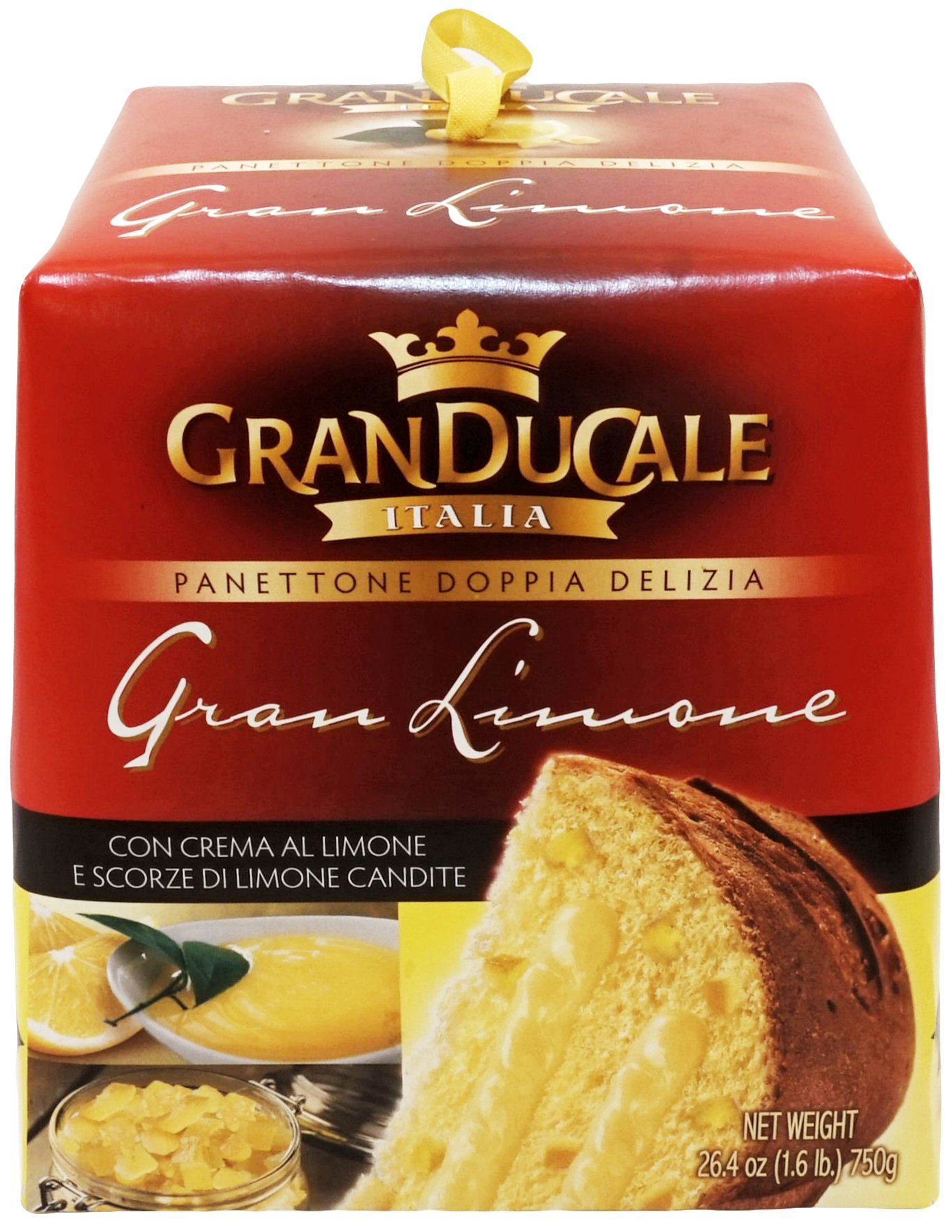 Gran Ducale Panettone Doppia Delizia Gran Limone., 750 g