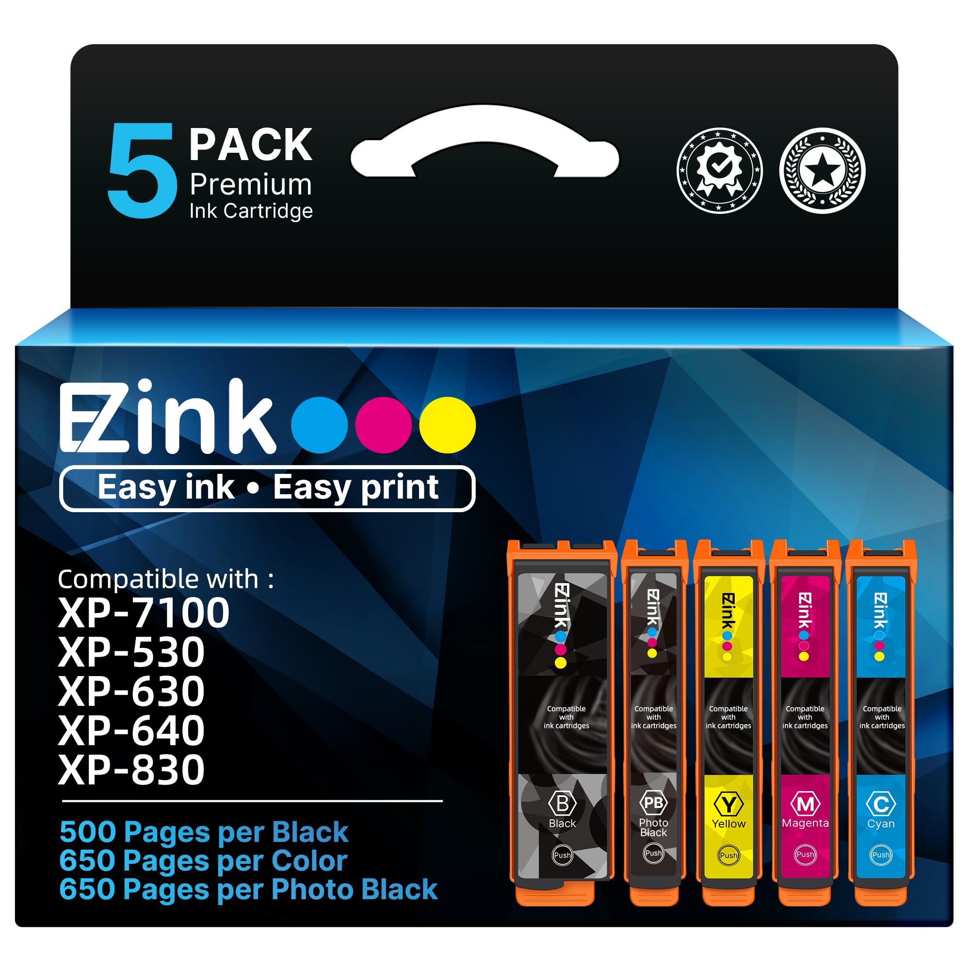 E-Z Ink Remanufactured 410XL 5-Pack
