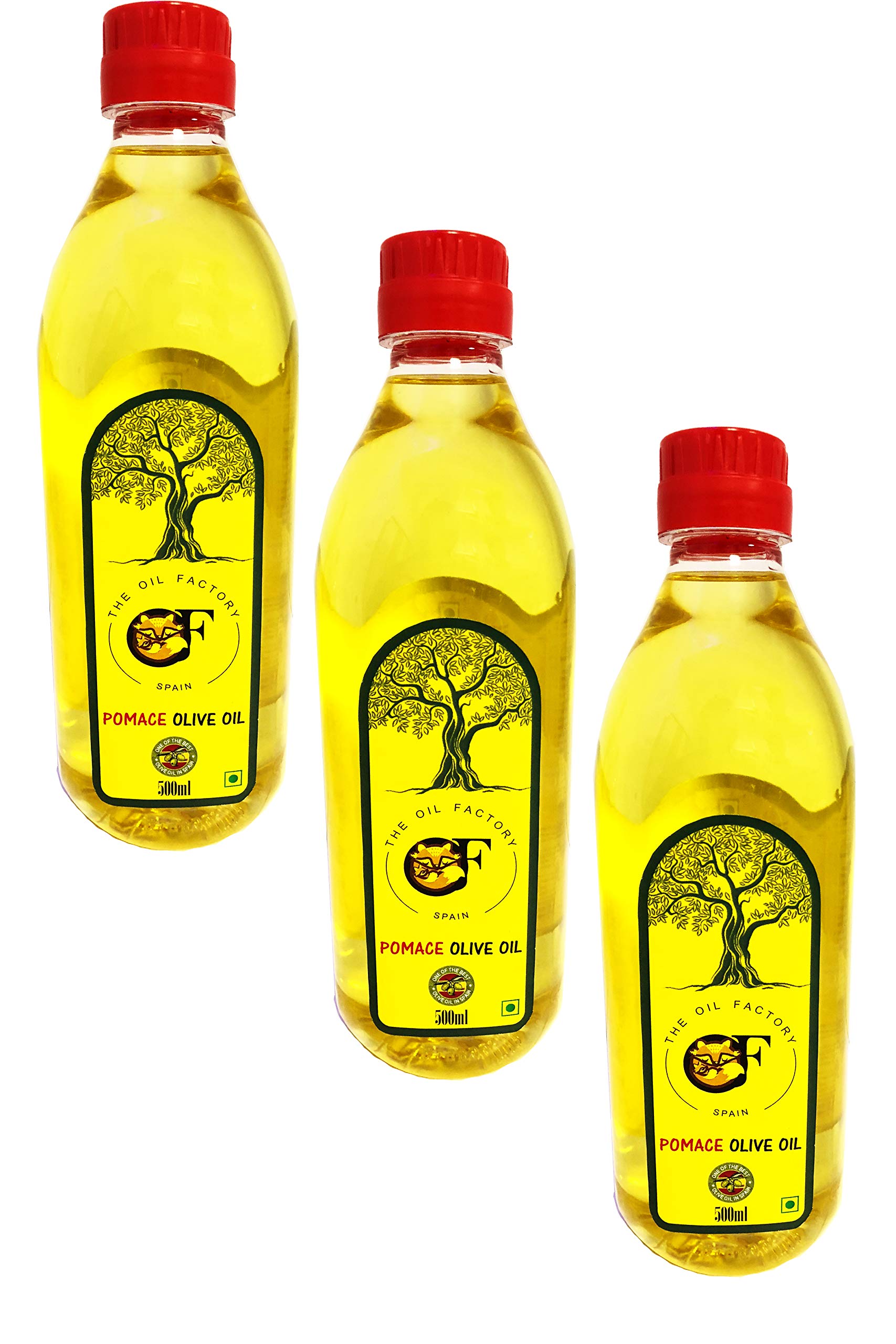 The Oil Factory Pomace Olive Oil - 500 ml Pack Of 3 (B07KDB959Y) Amazon Price History, Amazon Price Tracker