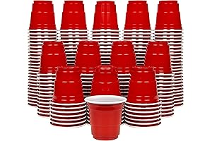 2 oz Red Solo Shot Glasses Party Essential
