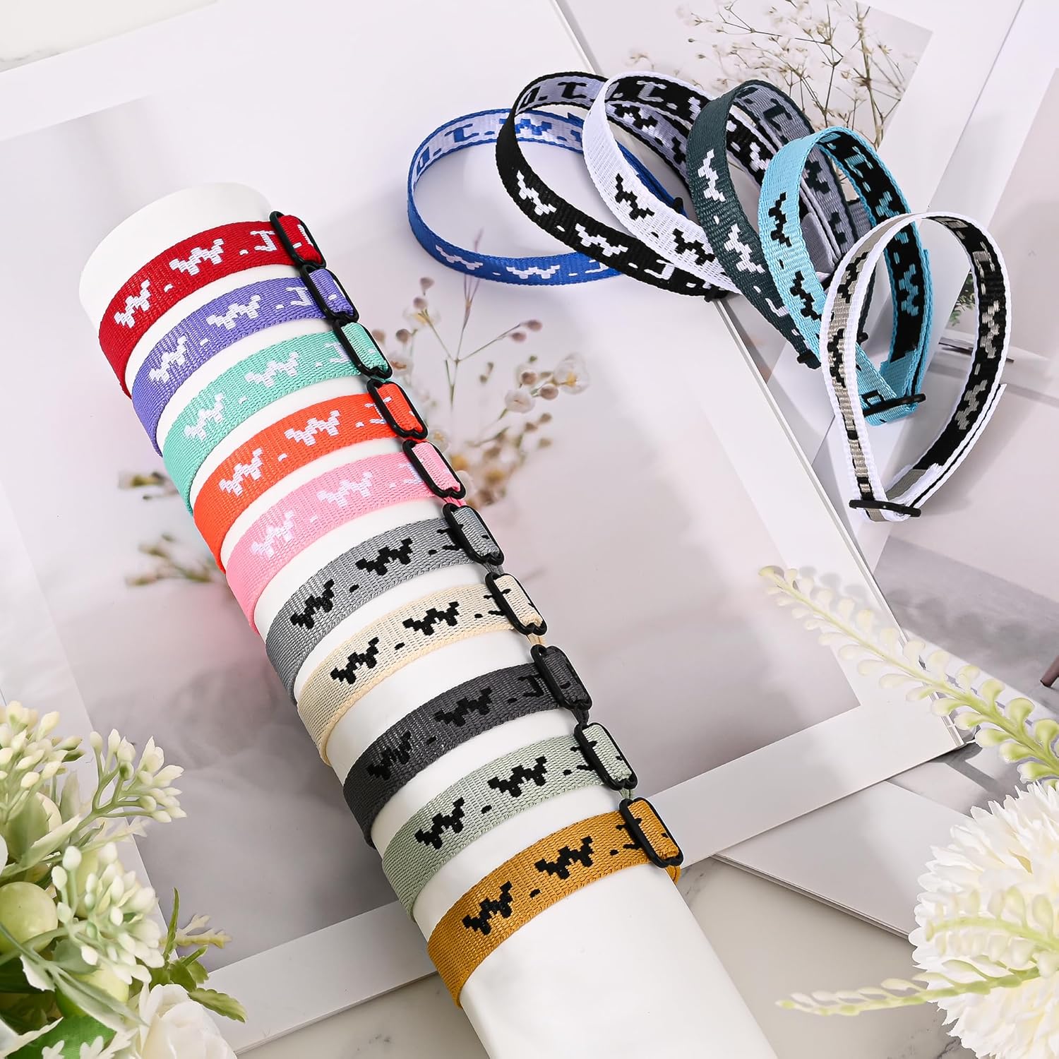 160PCS WWJD Christian Bracelet Pack for Women Men, Christian Adjustable WWJD Bracelets Bulk - What Would Jesus Do Wristbands - Image 4