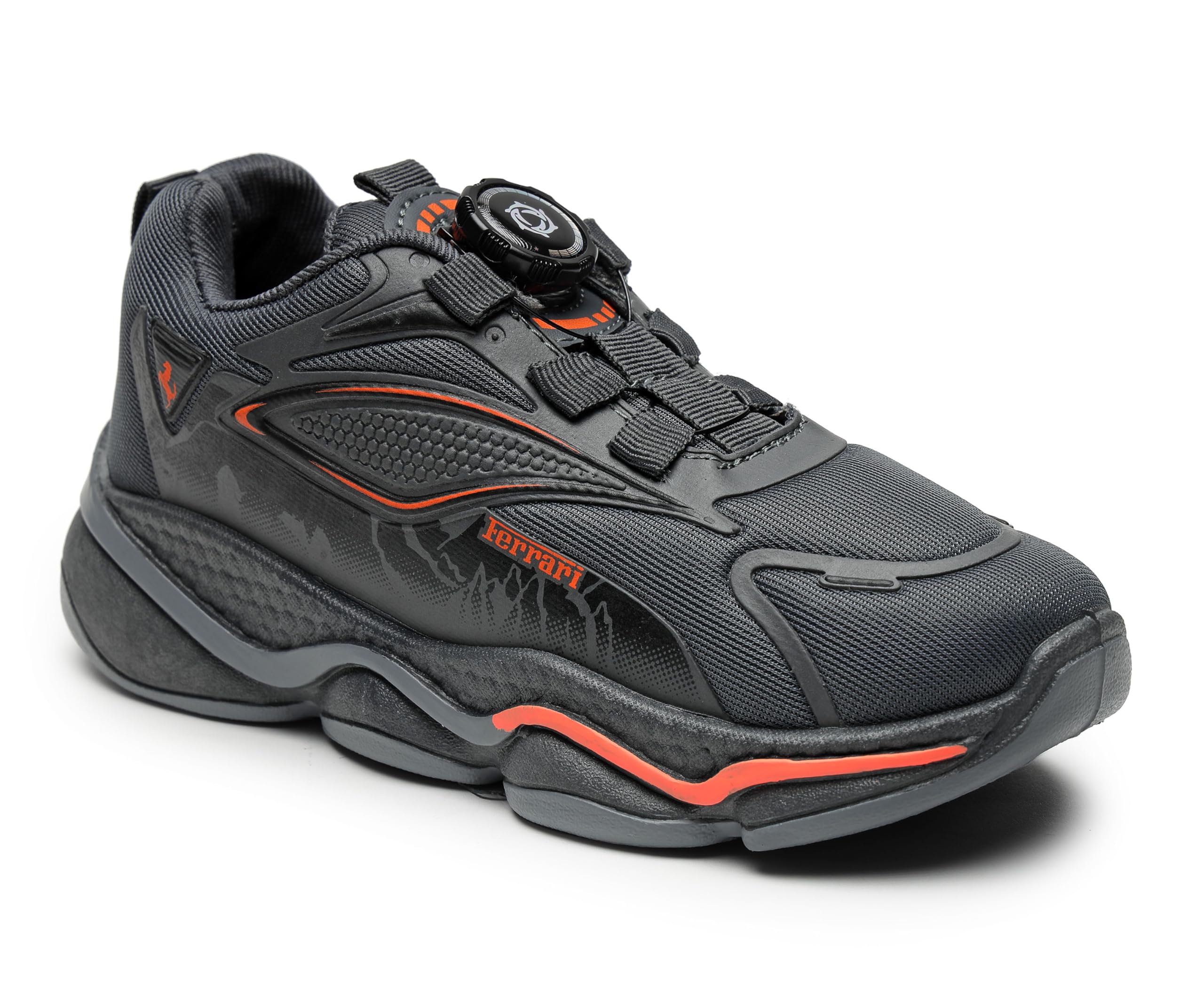 Auto lace-up Shoes for Kids with Rotary Dial Lock | Easy to use Without Parent's Help, Sturdy Design, Cushioned Insole, Slip Resistant-image-16