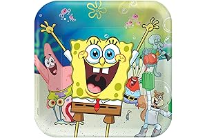 SpongeBob SquarePlates: The Ultimate Birthday Party Essential