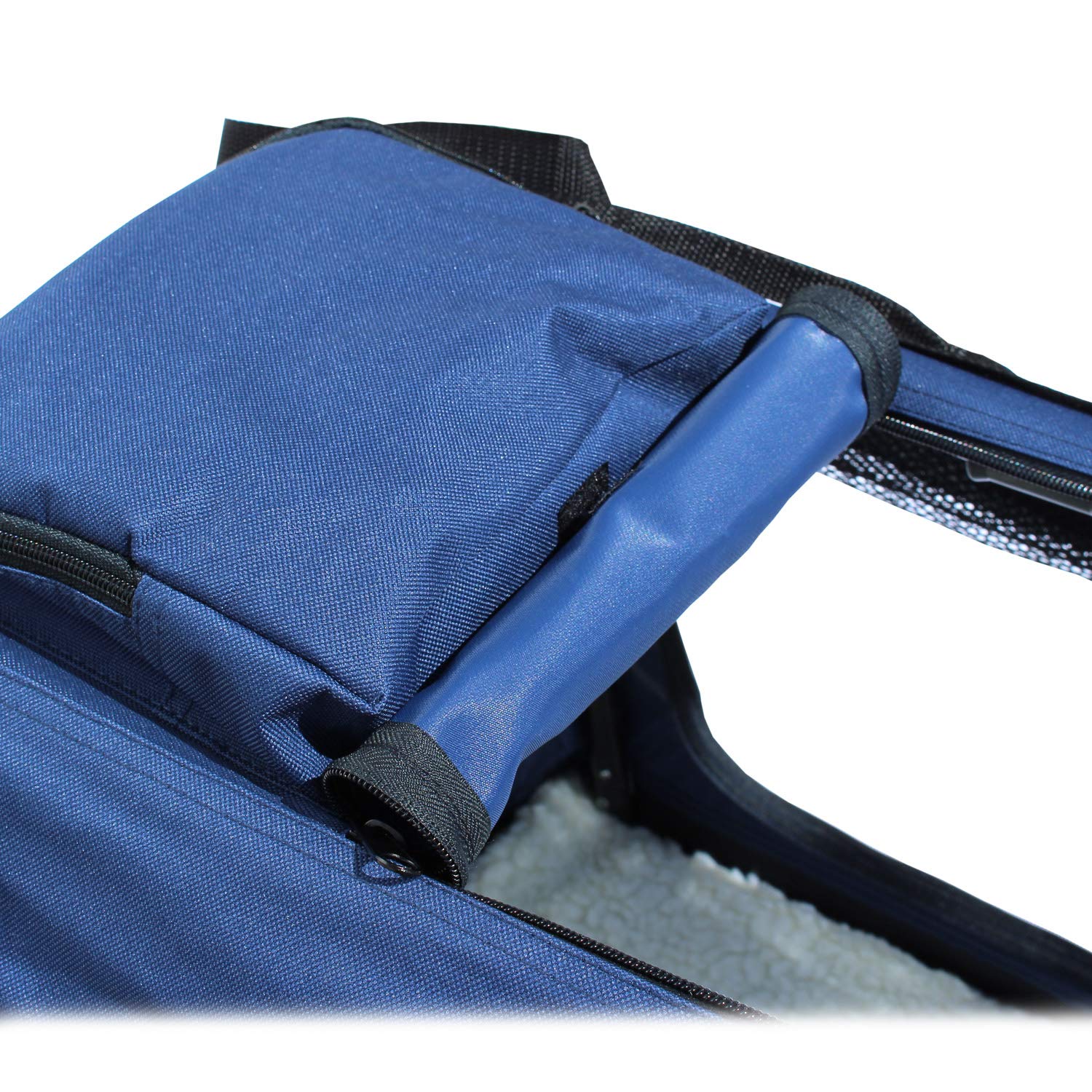 Transportin para Perros Plegable Yatek de entradas Laterales y Superiores con Alta Visibilidad, Confort y Seguridad para tu Mascota de tamaño L (70 x 52 x 52 cm)