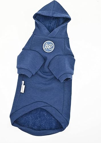 Miniatura 8 de Sphynx - Ropa gruesa y cálida con capucha suave para gato, ropa de gato sin pelo, chaleco para Devon, Cornish, Peter Bald, gatito pequeño (XXL)