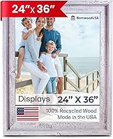 Vista 27 de BarnwoodUSA - Portarretratos con marco de estilo rústico