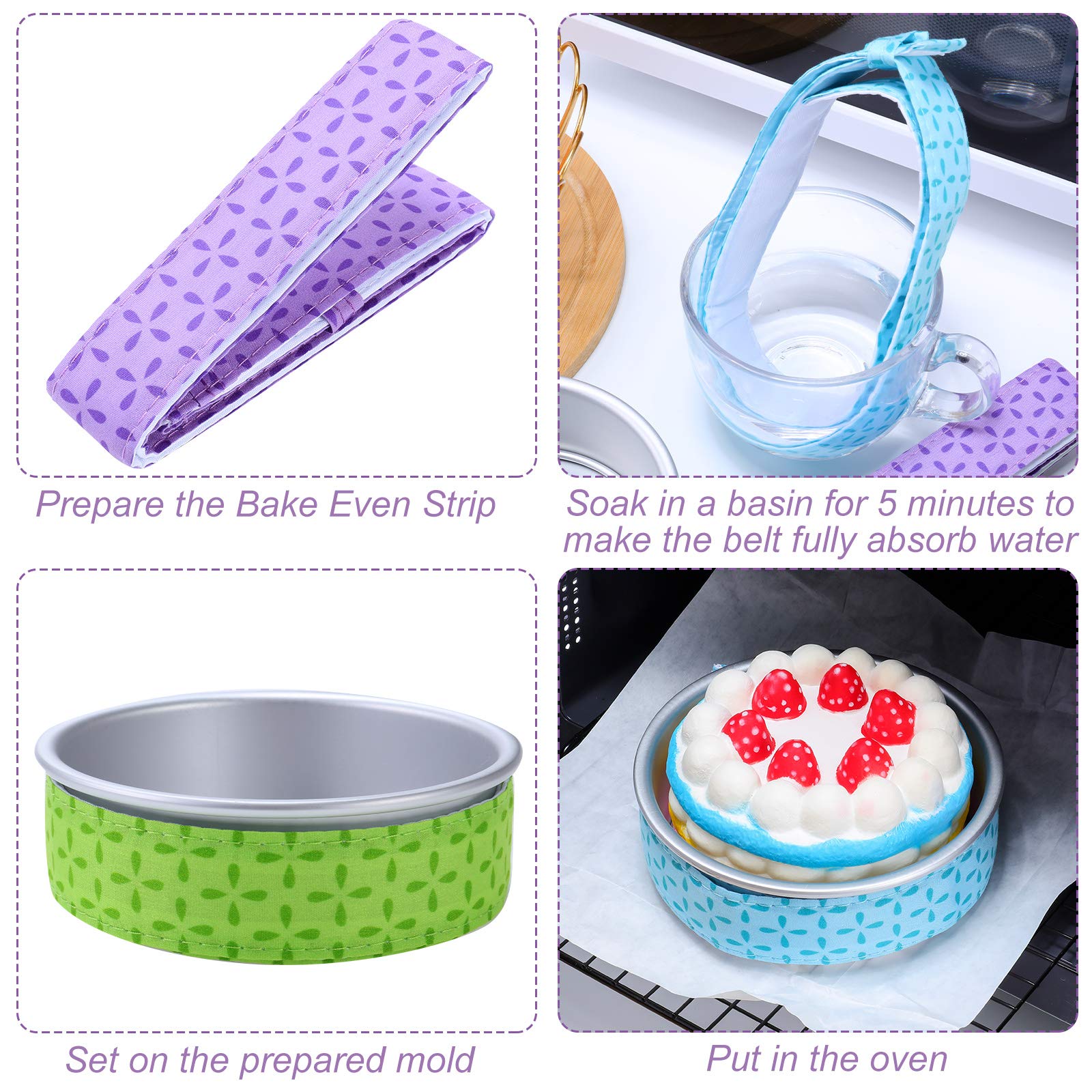 Baking Tray Cake Pan Belt Diy Cake Cake Pan Wraps Cake Baking Tray - Main Image