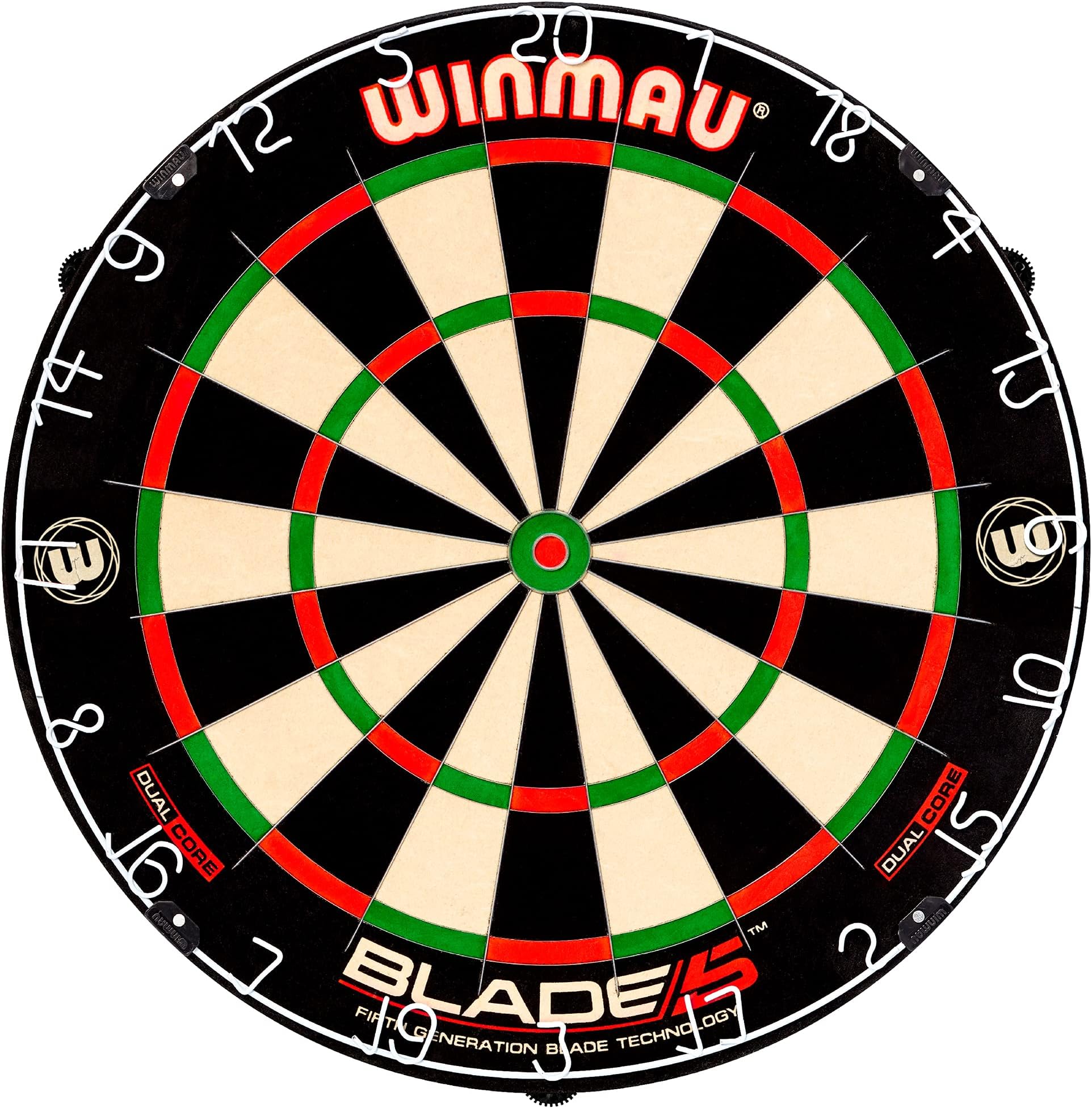 Karella WINMAU Original Blade 5 Dart Board DUAL CORE