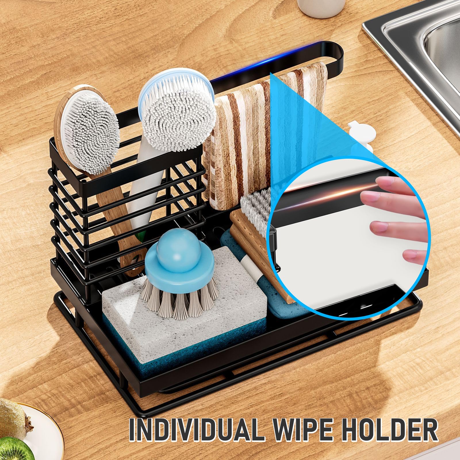 Cylogia Kitchen Sink Tidy Caddy - Image 4