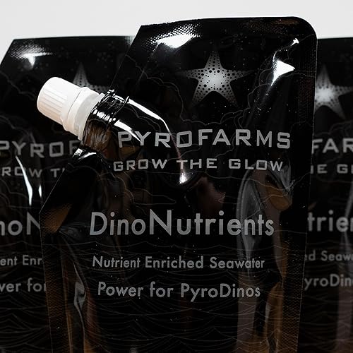 Miniatura 3 de DinoNutrient Paquete de 3 – Agua de mar filtrada del océano Pacífico con nutrientes para plancton bioluminiscente