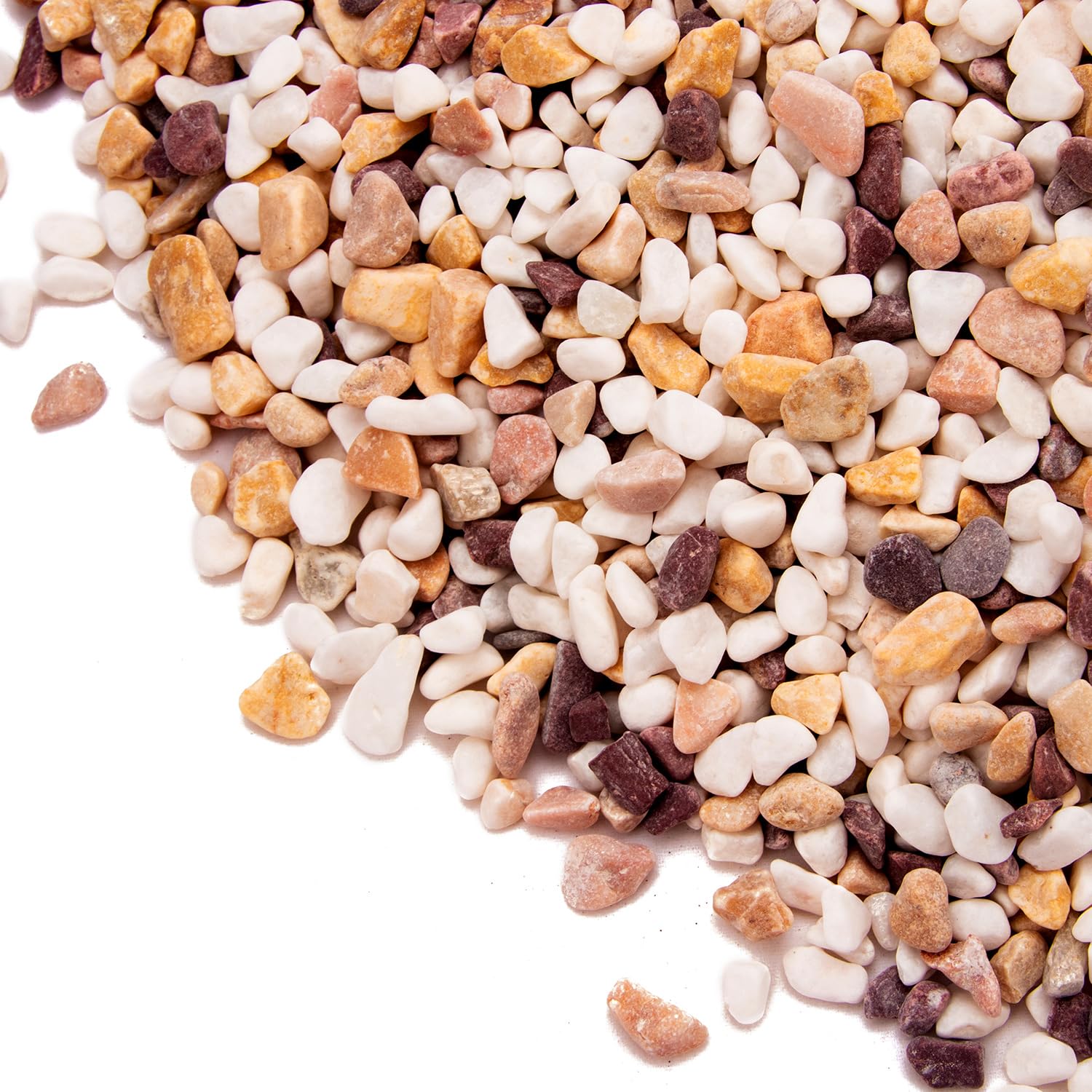 18.3 Pounds Natural Pea Gravel Pebbles,Small Rocks,Decorative Rocks for Succulents,Aquarium Gravel,Vase Filler,Plants,Landscaping