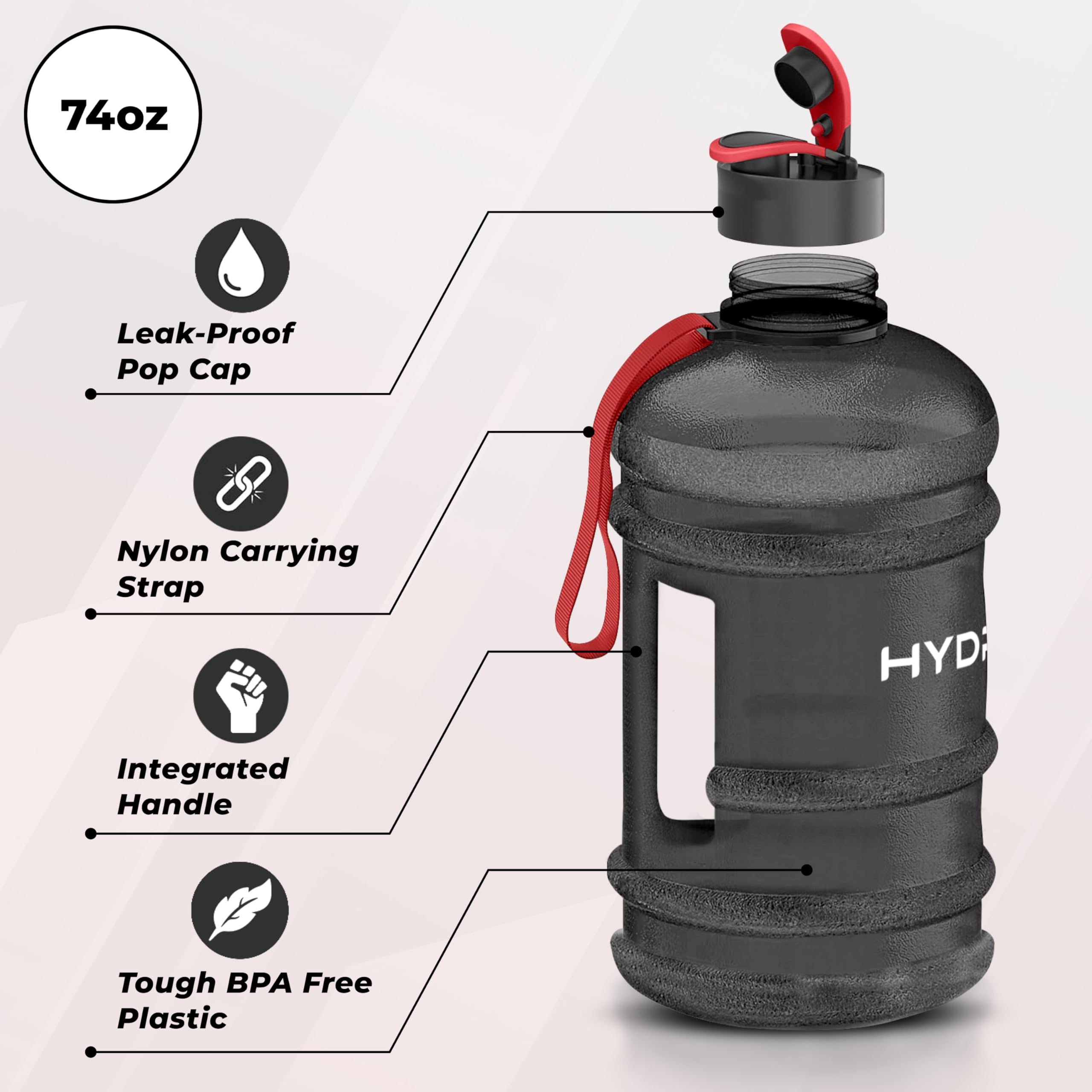 Ｄi o r ウォーターボトル Amazon.co.jp: HYDRATE 1.3/2.2リットル ウォーターボトル - 飲み