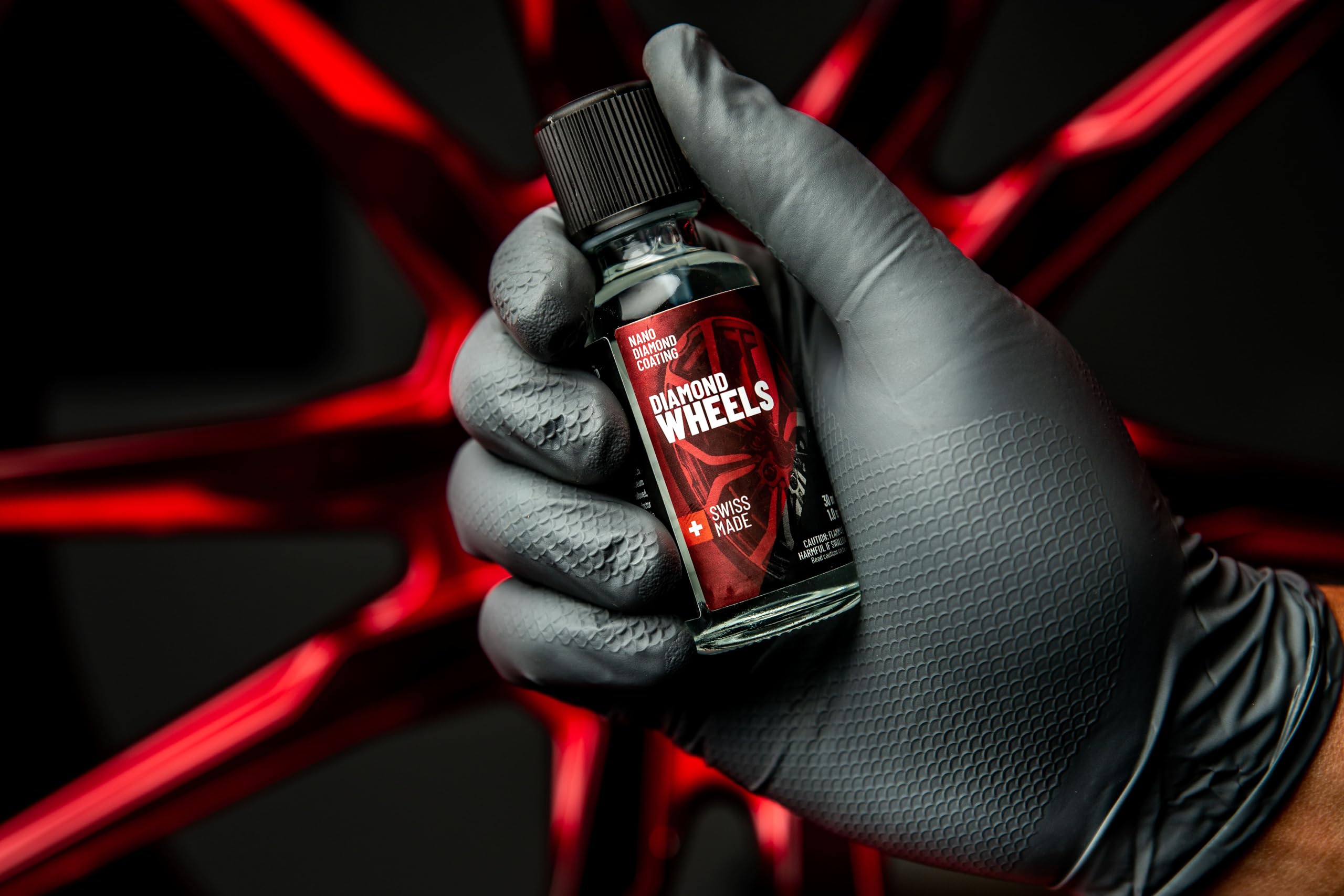 Diamond ProTech Wheels 30 ml - Leichtmetallrad- und Felgenbehandlung, Reinigt, Poliert und Schützt bis zu 12 Monate - Sprühpolierbehandlung mit Nanotechnologie der neuesten Generation