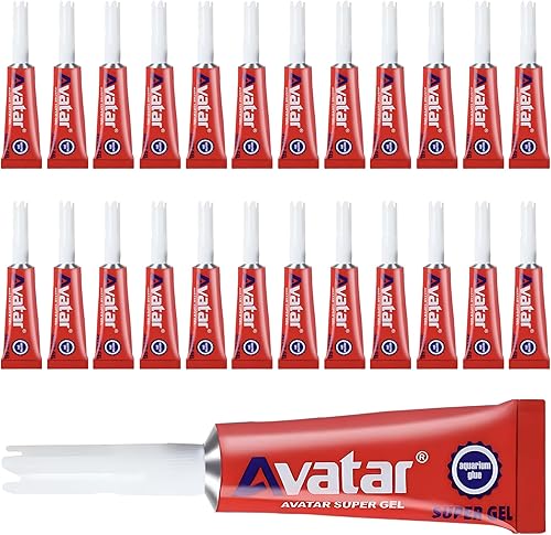 Pegamento de acuario, 25 unidades de pegamento de acuario, acuario, plantas acuáticas, pegamento de coral, seguro y de secado rápido, pegamento de