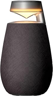 LG xboom 360 XO2T | Bocina Bluetooth Omnidireccional | Sonido 360° Patentado | Panel táctil | 15 hrs de Batería | IP55 Resistencia al Polvo y Lluvia Moderada | Iluminación | Color Negro