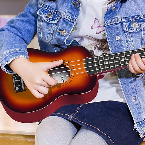 Miniatura 51 de ADM Ukelele para principiantes, kit de ukelele de madera hawaiana para niños y adultos, paquete de ukalelee profesional con lecciones gratis