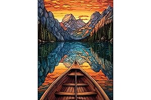 Moraine Lake Diamond Painting Banff National Park