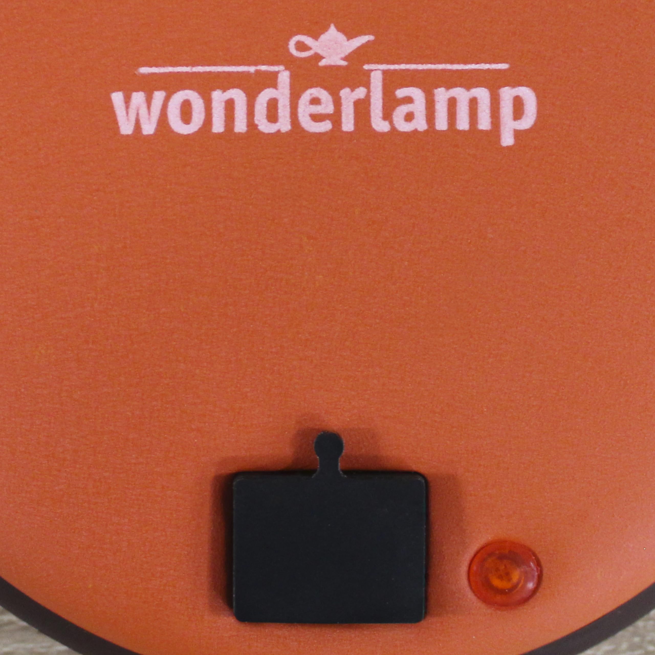 Wonderlamp - Calienta camas eléctrico 500W con luz piloto y funda de microfibra