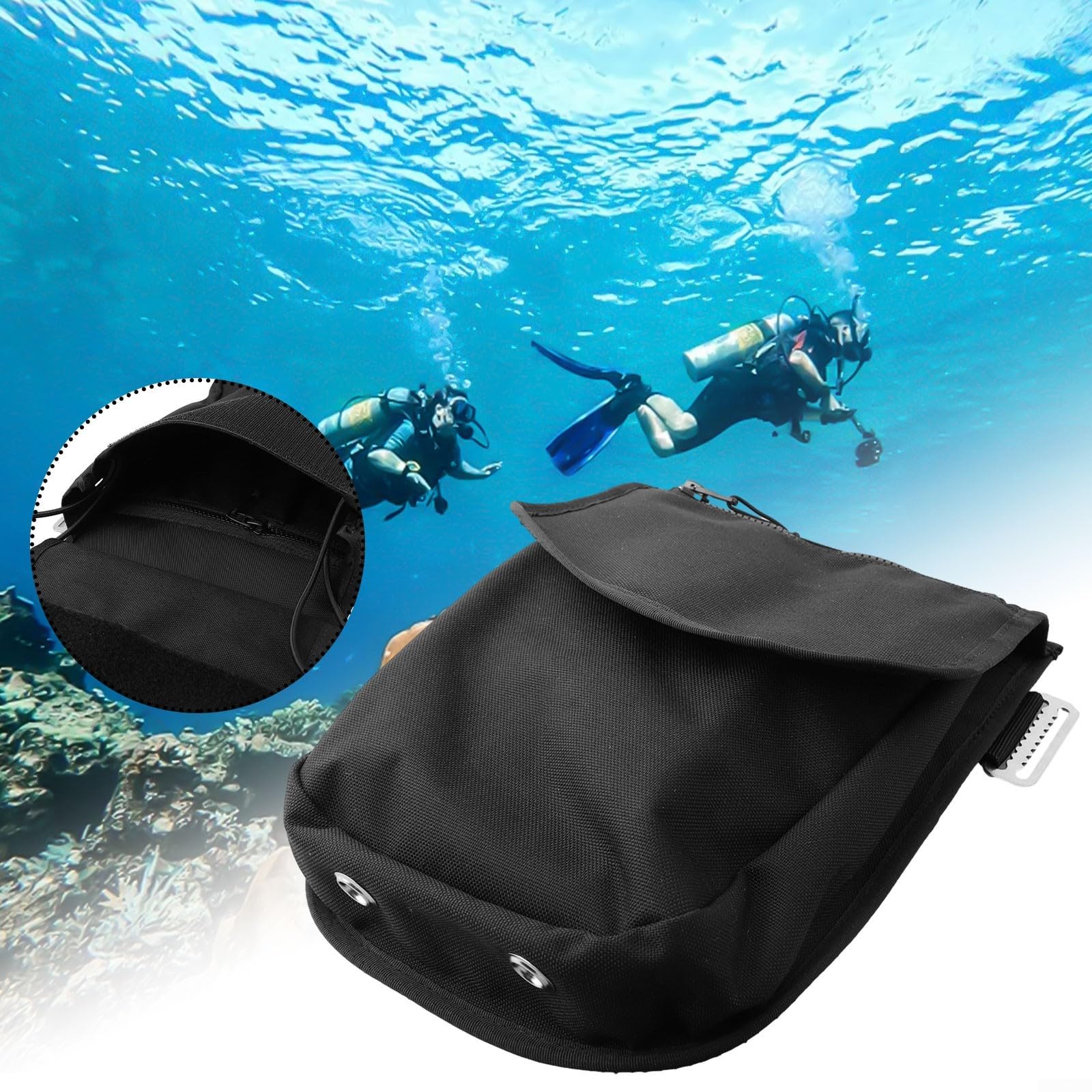 Mochila de buceo, bolsa de muslo para equipo de buceo y pesca submarina 70 x 39 x 35 cm, 2M18A66PFISWM58Y1EL7D9L4LP7