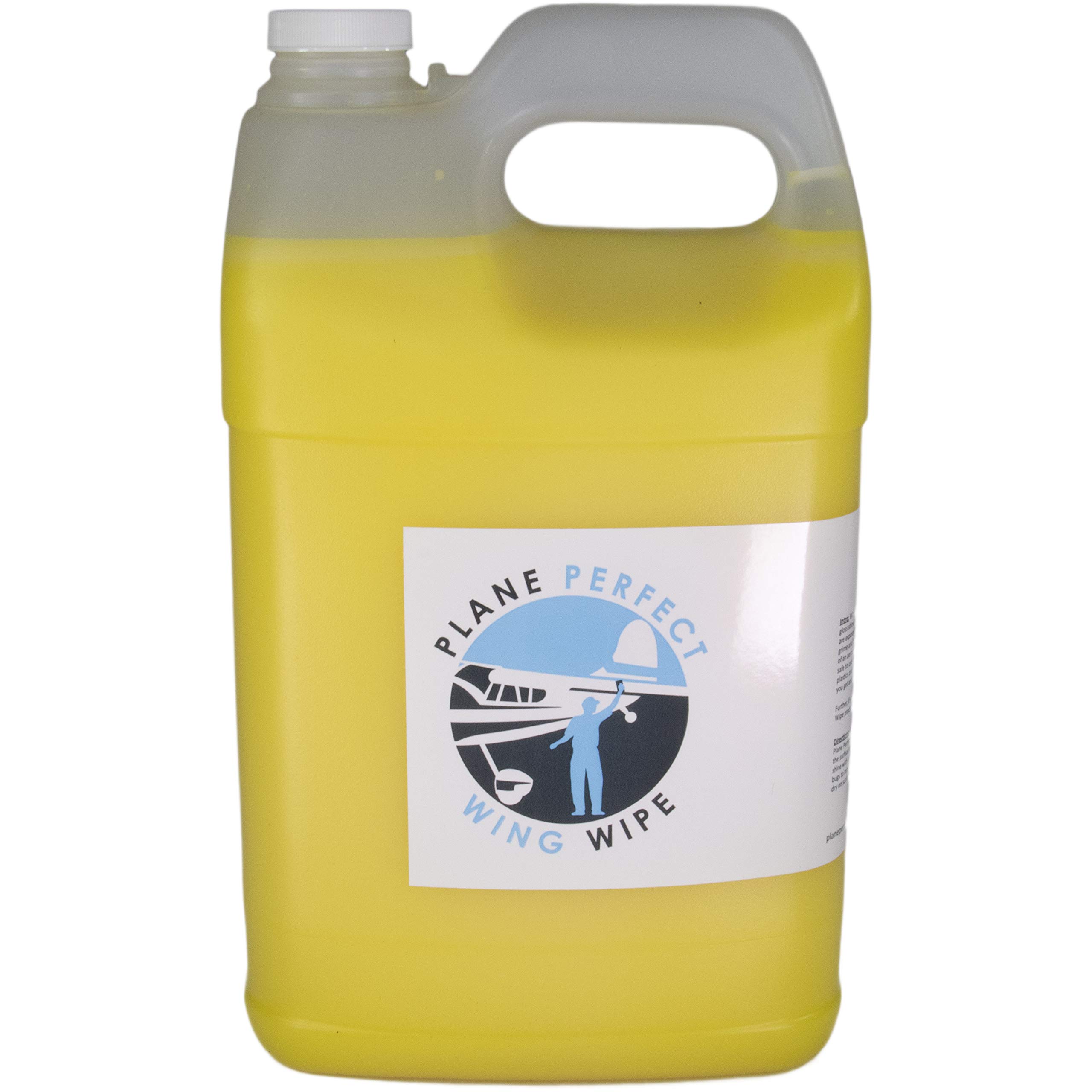 Wing Wipe Quick Detail Spray Sealant - 1 Gallon, Ultimate UV Protection Hydrophobic Plane & Car Wax Spray, Aviation Grade Quick Detailer Spray for Airplane, Car, RV, Motorcycle & Boat
