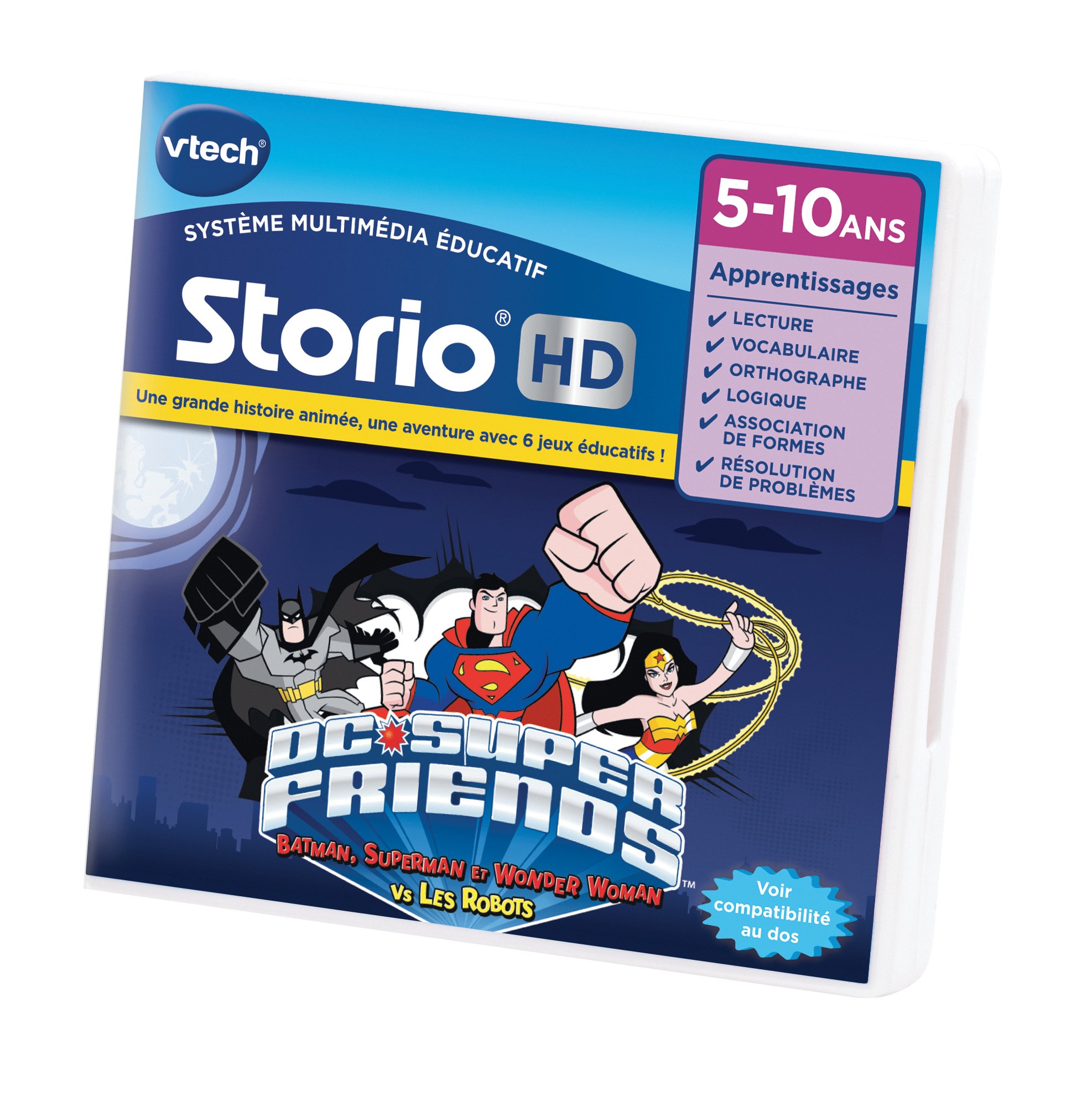 VTech Jeu HD Storio Batman vs Superman