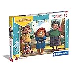 Clementoni 26113 Paddington Puzzle 60pcs Supercolor Puzzle-Paddington-60 Pieces-Made in Italy, Children's 5 Years, Cartoon, Animal, Multicolour, Medium