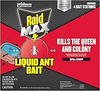 Vista 9 de Raid Max - Cebo Líquido para Hormigas; Mata Hormigas donde se Reproducen, para Uso Interior y Exterior; 12 Estaciones de Cebo