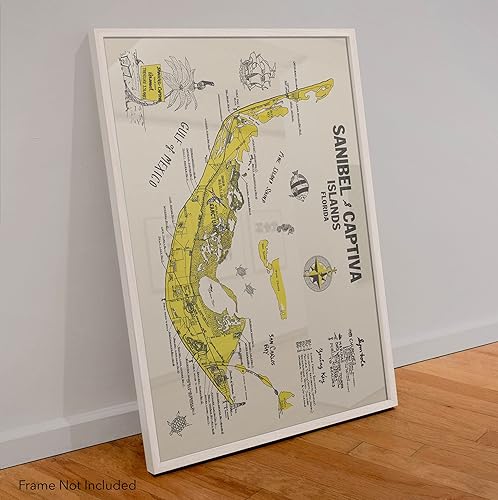 Miniatura 3 de Islas Sanibel y Captiva de Florida alrededor de 1940  Incluye Lighthouse Beach, J.N. "Ding" Darling National Wildlife Refuge, Sanibel Lighthouse