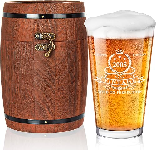 LIGHTEN LIFE 21st Birthday Gifts for Him 16oz - Beer Gifts For Her