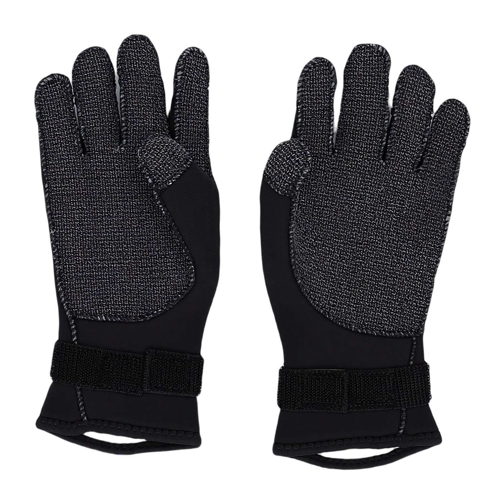 1 Paio di Guanti da Immersione in Neoprene da 5 Mm Guanti da Immersione Termici Antiabrasione e Resistenti Al taglio. Vestibilità Comoda (L)