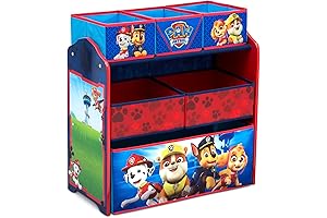 6 Bin Toy Storage Organizer: The Ultimate Toddler Room in a Box Set