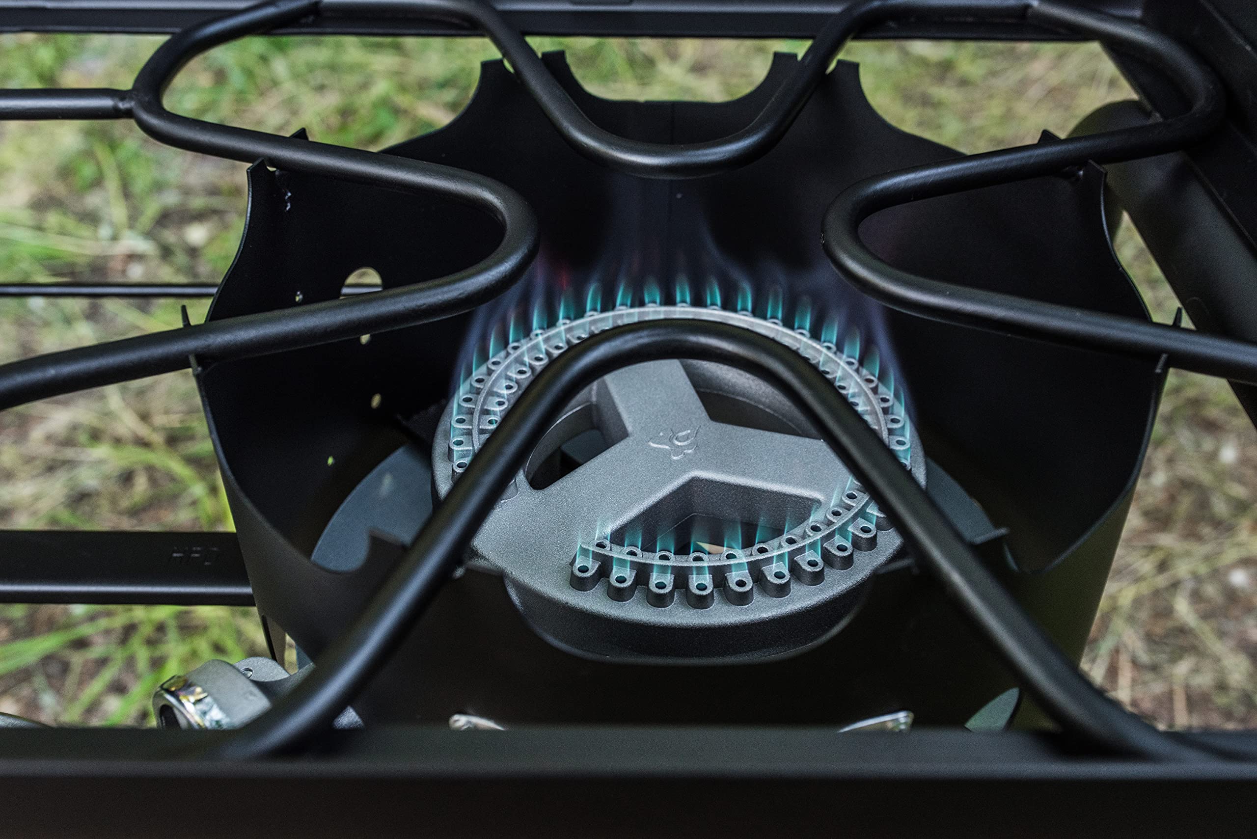 Camp Chef Explorer, Two Burner Stove, Two 30,000 BTU's castaluminum