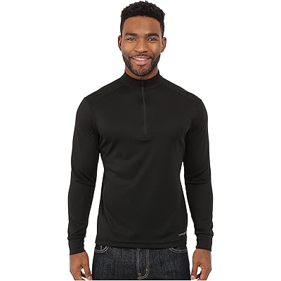 Мужская рубашка Hot Chillys Peach Zip-T black