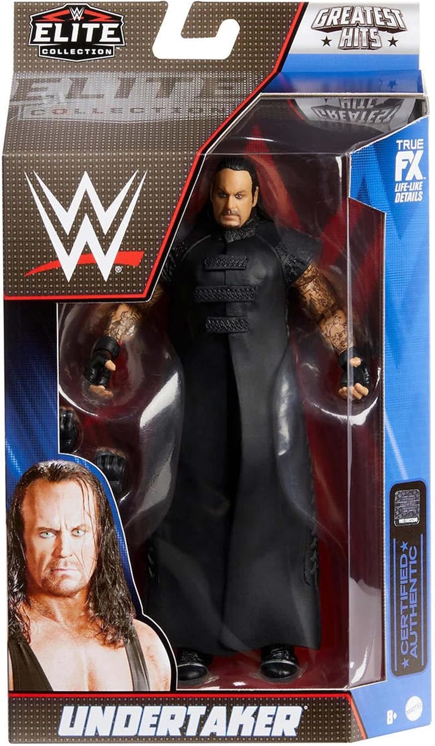 WWE Wrestling Elite Collection Greatest Hits Undertaker Action Figure (GDF60)