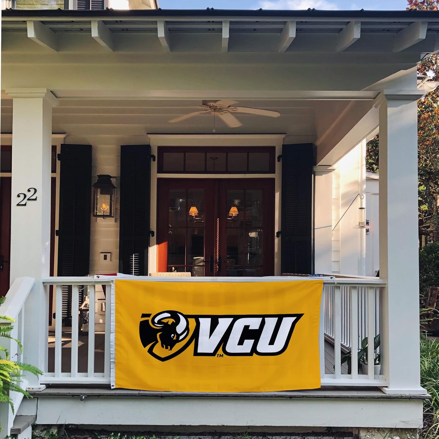 Desert Cactus Virginia Commonwealth University VCU Flag - 3 x 5 Feet Rams Flag, Indoor/Outdoor Durable Fabric, 100% Polyester Design (Style 4a) - Image 4