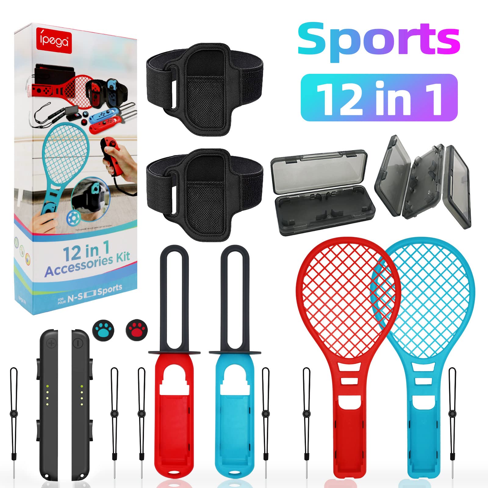 Buy 12 in 1 Kit for Switch Sports Accessories Bundle, Sports
