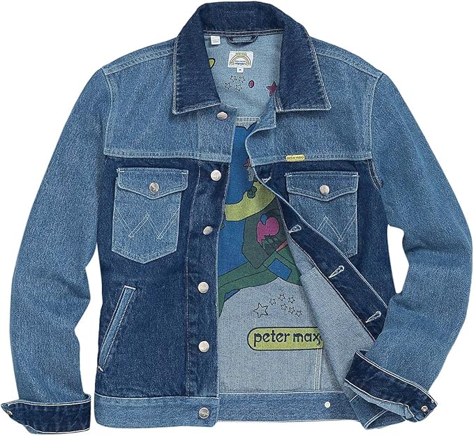 wrangler shearling denim jacket