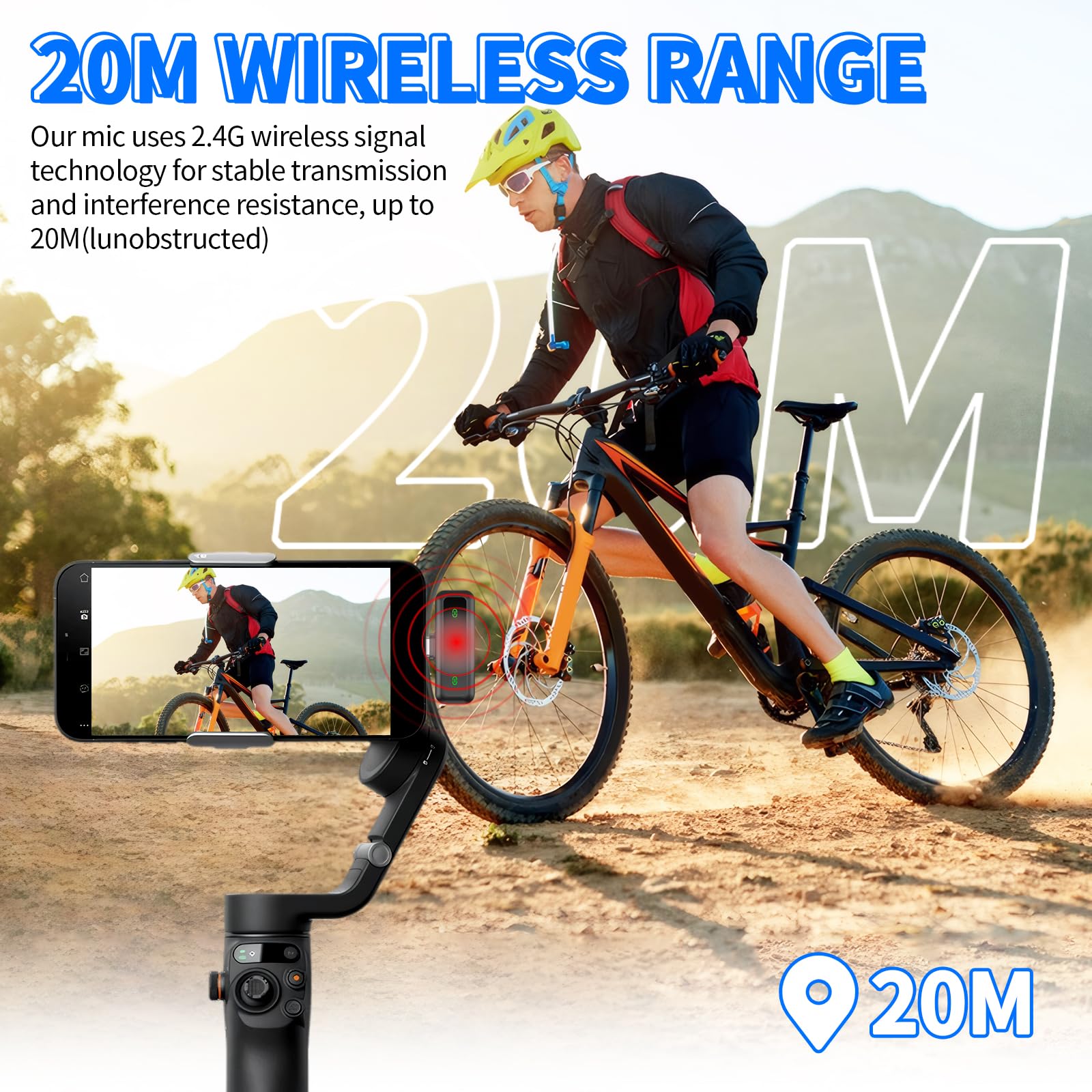 Wireless Lavalier Microphone for iPhone Android, iPad, Noise Reduction Lapel Mic for Recording Clip on Mic - Image 3