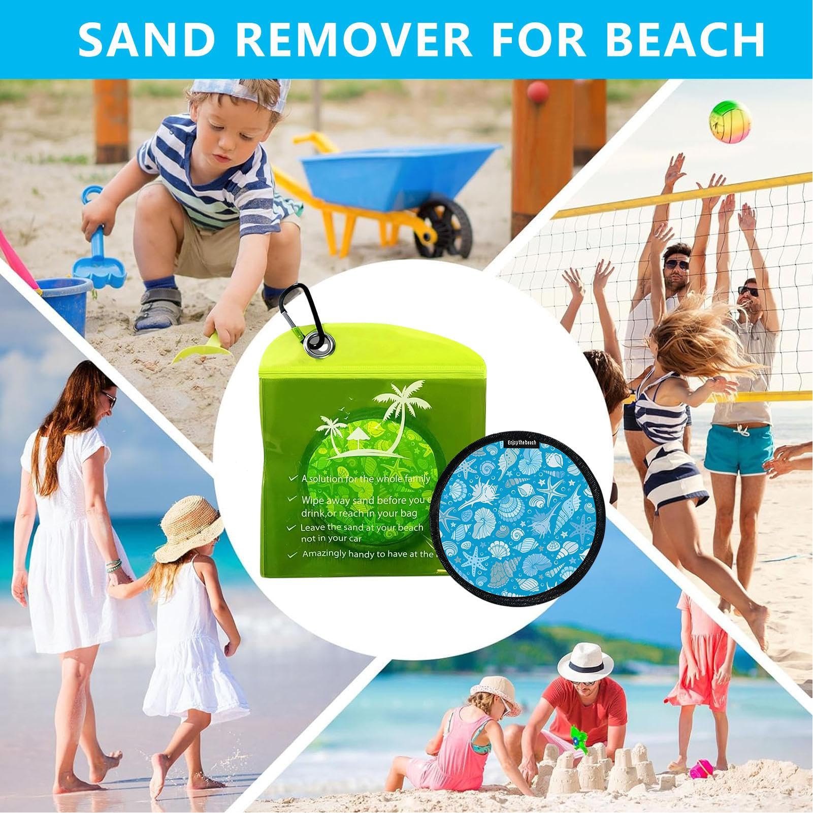 Supatmul Gants D'essuyage du Sable, Dissolvant De Sable pour La Plage, Nettoyage des Gants de Supatmul Gants D'essuyage du Sable, Dissolvant De Sable pour La Plage, Nettoyage des Gants de