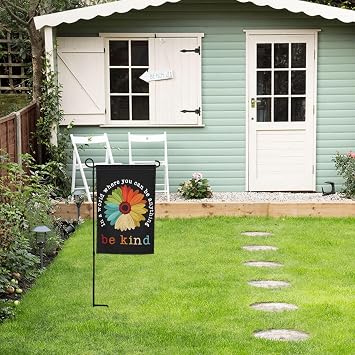 In A World Where You Can Be Anything Be Kind Flags Funny Banners For Porch