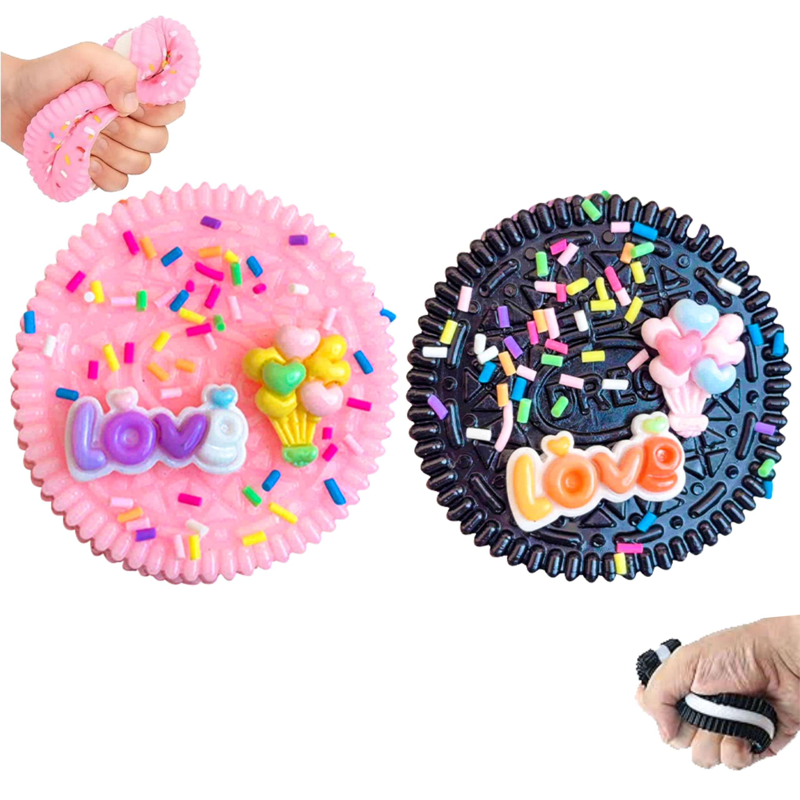 Taba Squishy Oreo Stress Relief Sensory Therapy Squishy Ultra-Soft